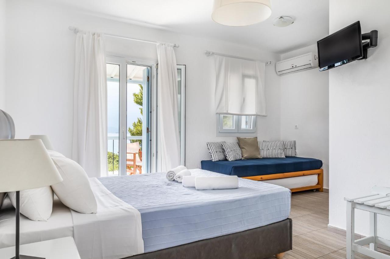 Milia Beach Apartments Paralia Milia Exterior foto